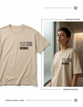 Rebel Code Tee – Coffee Beige