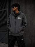 Urban District® Moon Peak – Oversized Utility Jacket | Charcoal Grey