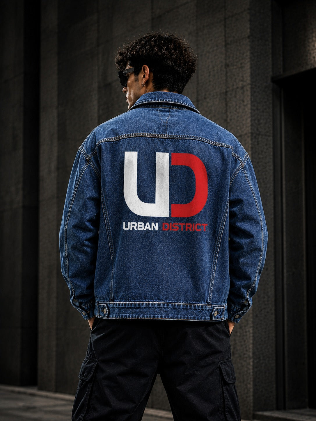 Urban District® Blue Legacy – Oversized Denim Jacket | Vintage Blue