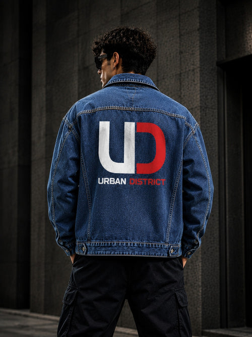 Urban District® Blue Legacy – Oversized Denim Jacket | Vintage Blue
