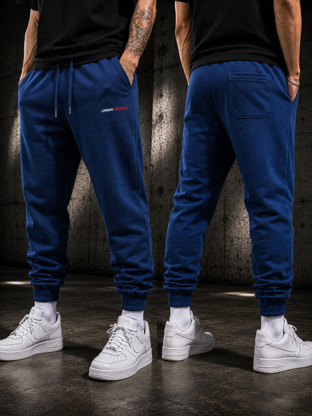 Urban District® Core Motion – Premium Joggers | Royal Blue