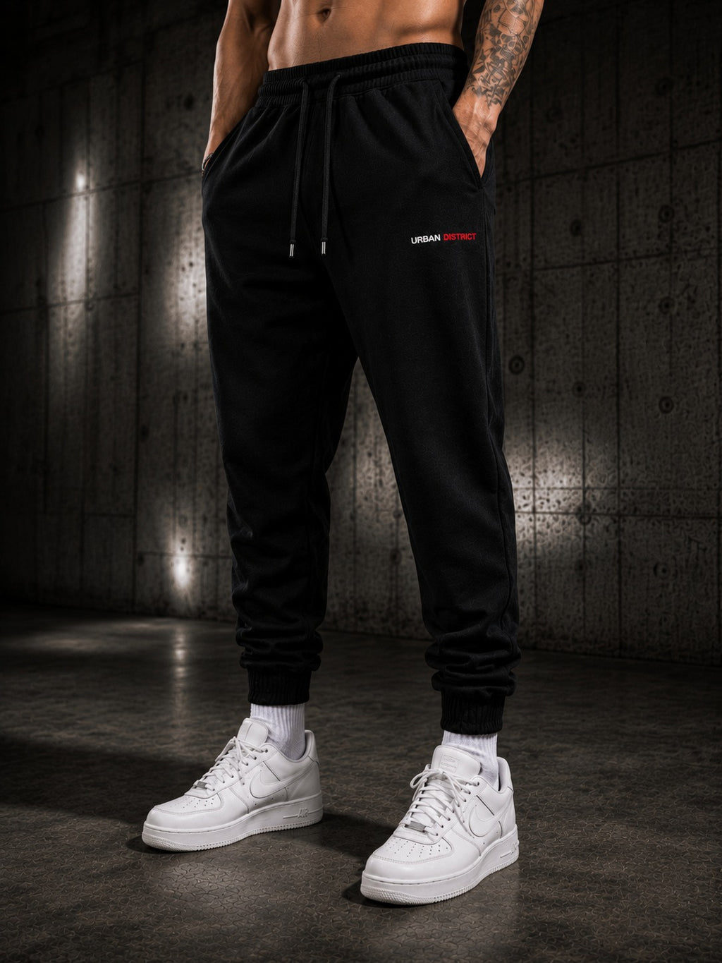 Urban District® Core Motion – Premium Joggers | Black