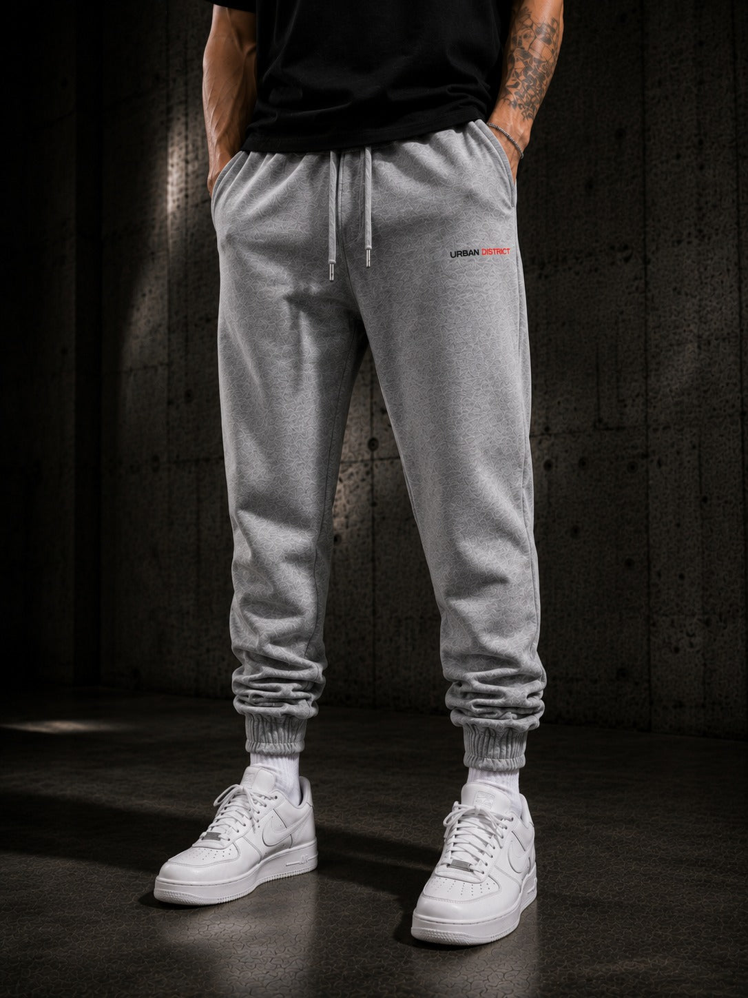 Urban District® Core Motion – Premium Joggers | Grey